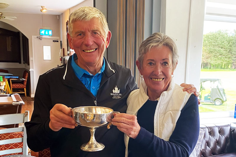 Bodrhyddan Cup Trophy Presented to Phil Lloyd